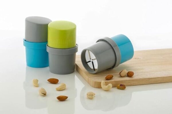 Solitude Dry Fruit Cutter, Slicer, Grinder, Chocolate Cutter and Butter Slicer with 3 in 1 Blade for Almonds, Cashews etc (Stainless Steel) - Image 7