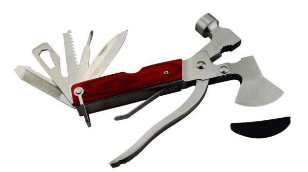 SHB Stainless Steel Multipurpose Tool Kit | Portable, Heavy-Duty | Lightweight & Durable Pocket Multi-Tool Kit for Home, Office, Outdoor, and Everyday Use - Image 3