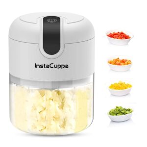 InstaCuppa Mini Electric Chopper - 1800mAh Battery USB-C Fast Charging