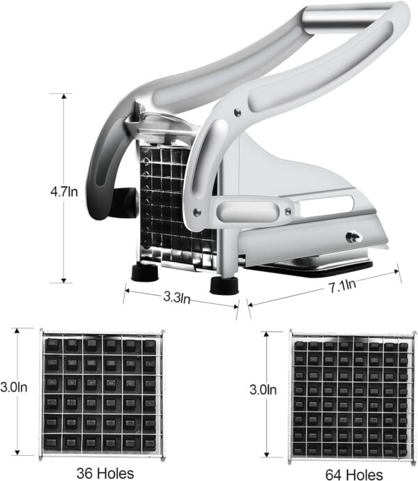 Best Potato Chipser 2025 - DERIKO French Fries Cutter Amazon Bestseller - Image 2
