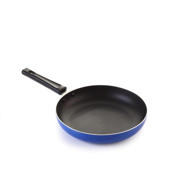 Crystal Nonstick Kitchen cookware Set | Kitchen Combi | Tawa 250 mm | Fry Pan 240 mm | Kdai with Steel Lid 240 mm | Pressure Cooker 3 LTR | PFOA Free | Blue - Image 6