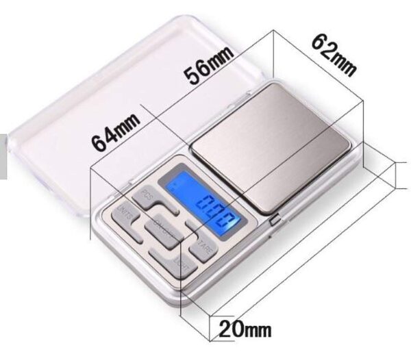 IONIX Digital Jewellery Scale - 200g Precision Electronic Weight Machine - Image 5