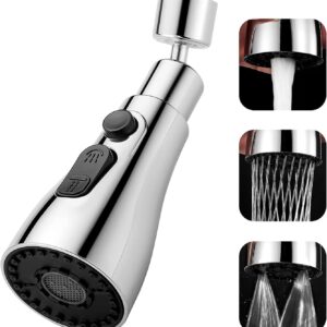 Nubilous Tap Extender for Kitchen Sink, Flexible Faucet with Tap Extension for Convenient Use Upgrade Your Kitchen Sink with Flexible Tap for Easy Access
