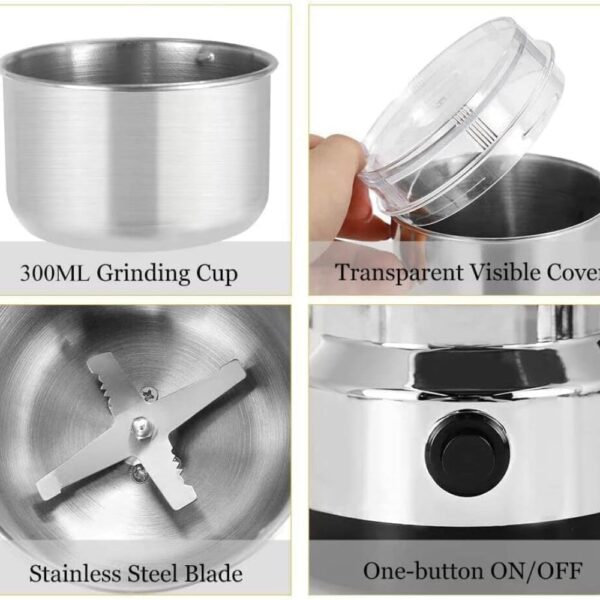 Drumstone 𝟏𝟓 𝐘𝐞𝐚𝐫𝐬 𝐖𝐚𝐫𝐫𝐚𝐧𝐭𝐲 High-Speed Multifunction Grinder for Dry & Semi-Wet Ingredients – Stainless Steel Construction and Safety Features for Efficient Grinding. - Image 7