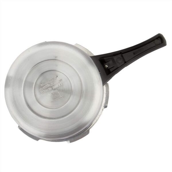 Butterfly Cordial 2, 3 & 5 Litres Pressure Cookers | Outer Lid | Food Grade Virgin Aluminium | Gas Stove Compatible | ISI Certified | 2 Years Manufacturer's Warranty | Silver - Image 4