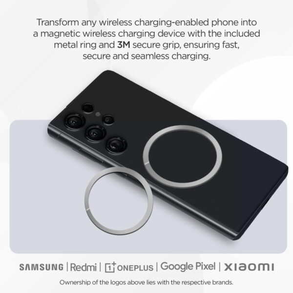 FLiX (Beetel) MagConnect Elite 10,000mAh 15W Magnetic Wireless Output,22.5W QC Pocket Power Delivery PPS,Type C & Type A Input/Output,Rapid Charge,LED Display,Perfect for iPhone 12,13,14(Black) - Image 2