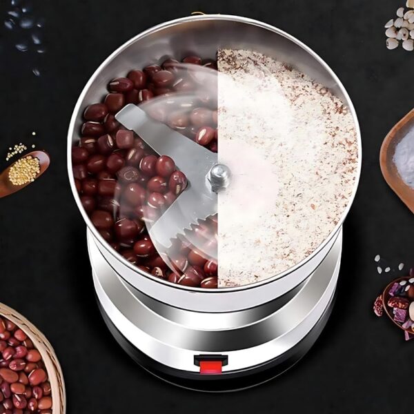 Drumstone 𝟏𝟓 𝐘𝐞𝐚𝐫𝐬 𝐖𝐚𝐫𝐫𝐚𝐧𝐭𝐲 High-Speed Multifunction Grinder for Dry & Semi-Wet Ingredients – Stainless Steel Construction and Safety Features for Efficient Grinding. - Image 4