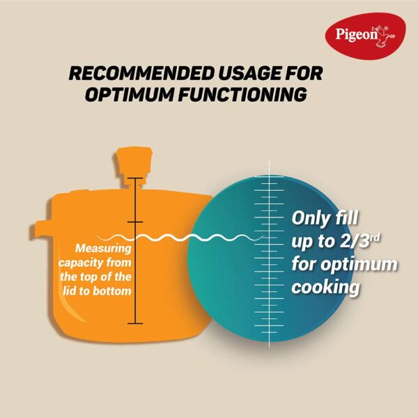 Pigeon by Stovekraft Induction Base 4-in-1 Starter Kit, Silver, Aluminium (Pressure Cooker, Pressure Pan, Tawa, and Kadhai Set) - Image 4