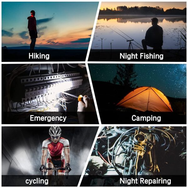 Arto Keychain LED Light 2-Hours Battery Life with Bottle Opener, Magnetic Base and Folding Bracket Mini COB 1000 Lumens Rechargeable Emergency Light for Fishing,Walking, Camping (Pack of 1) - Image 3