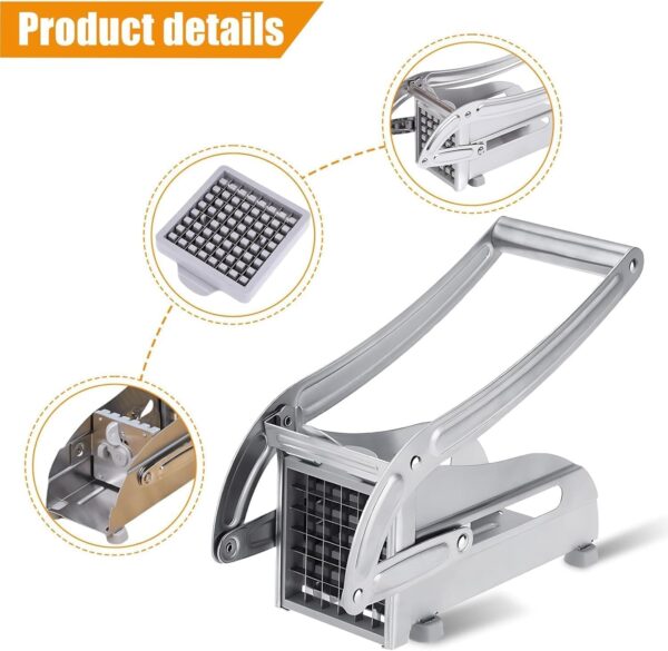 Best Potato Chipser 2025 - DERIKO French Fries Cutter Amazon Bestseller - Image 7