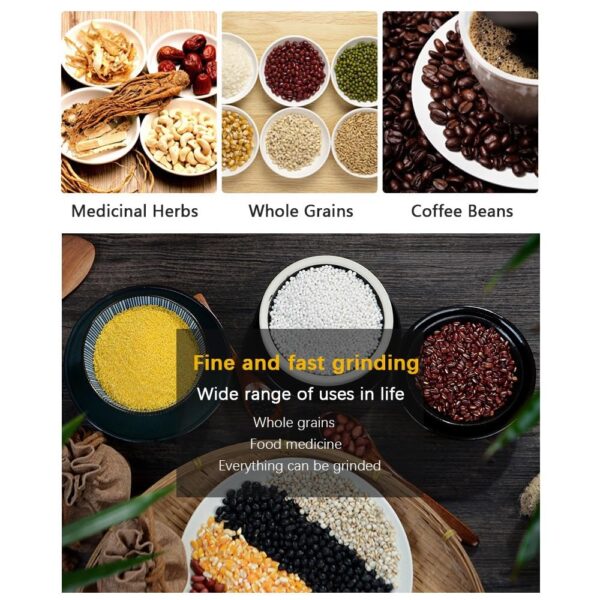 ARDAKI 150W Mini Mixer Grinder - Multi-Functional Stainless Steel Spice Mill - Image 7