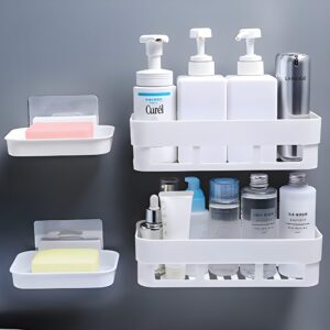 Best Bathroom Organizer 2025 - Self-Adhesive Wall Shelf Amazon Bestseller