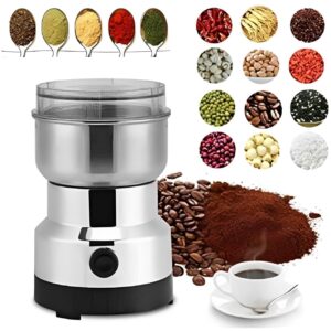 Nima Electric Mixer Grinder – 150W Portable Stainless Steel Dry Grinder Machine for Spices, Coffee Beans, Nuts, Herbs & Grains – Compact Multi-Purpose Kitchen Appliance