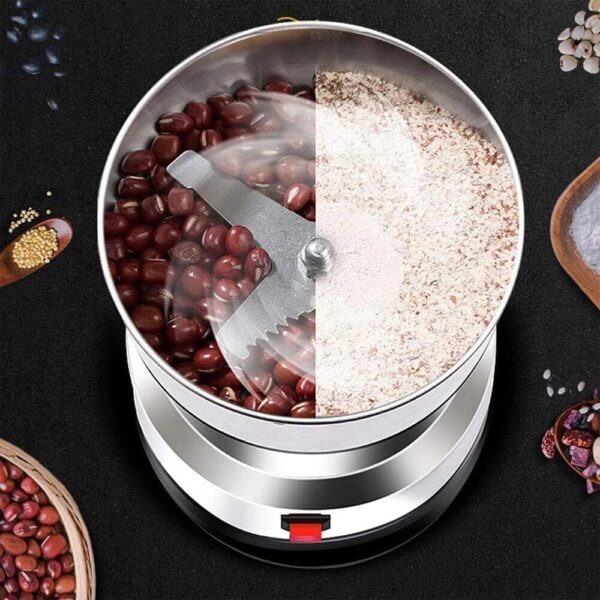 MIVAAX Nima Mini Electric Mixer Grinder - Stainless Steel Masala Spice Machine - Image 8