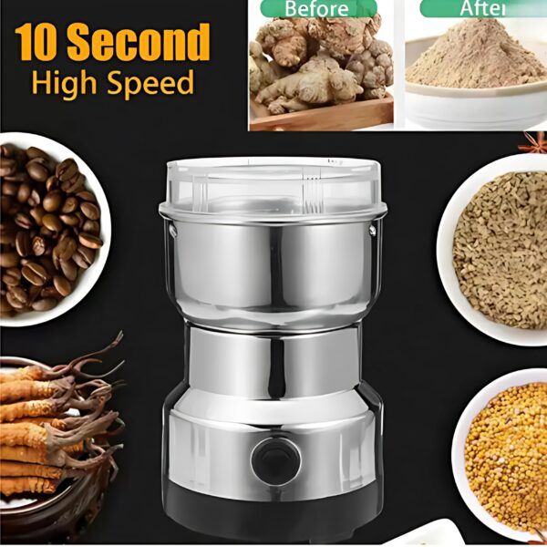 High-Power Mixer Grinder with Copper Motor, Stainless Steel Jars, Overload Protection, Anti-Skid Base, and Sharp Blades for Wet & Dry Grinding – Perfect for Home, Kitchen, and Everyday Use - Image 2