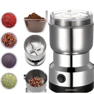 ARDAKI 150W Mini Mixer Grinder - Multi-Functional Stainless Steel Spice Mill