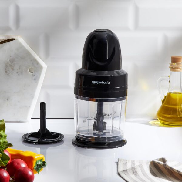 Amazon Basics 300W Electric Chopper - 830ml Unbreakable Jar with 4-Leaf Blades - Image 6