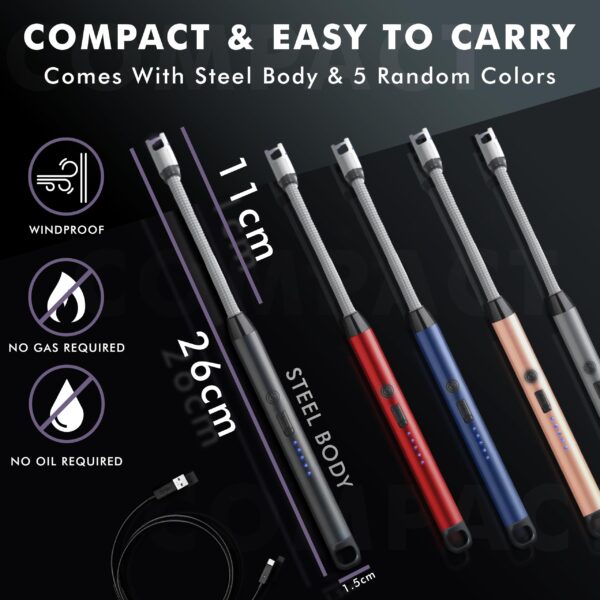 Best Electric Lighter 2025 - Rechargeable Plasma Windproof Amazon's Choice - Image 7